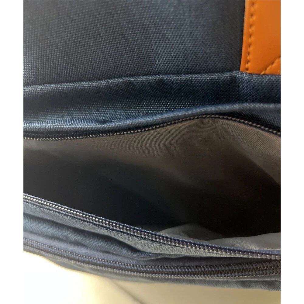 Kabaqoo Diaper Bag Blue Backpack, Multiple Large Unisex Baby Bags